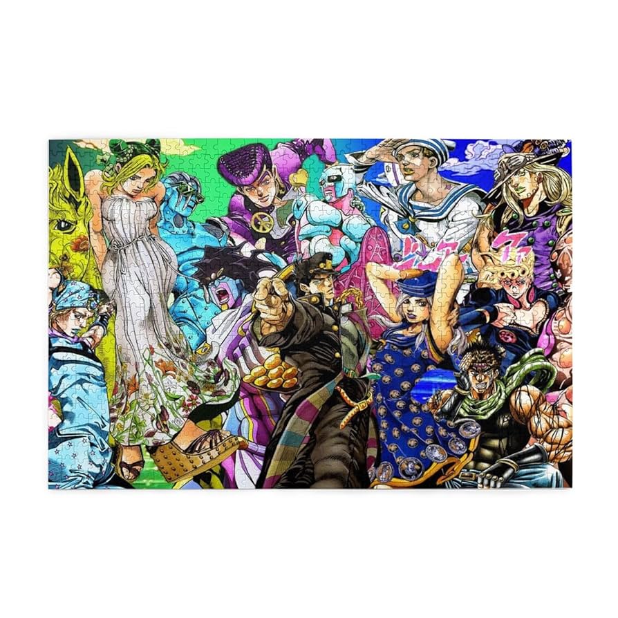 ジョジョの奇妙な冒険 1000ピースパズル Amazon.co.jp: ジョジョの奇妙な冒険 大人も子供も楽しめる1000ピース